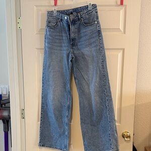 H&M Blue Flare & Wide Leg Jeans